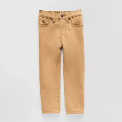 U.S. Polo Assn. Toddler Boys Straight Classic Fit Pull-On Pant