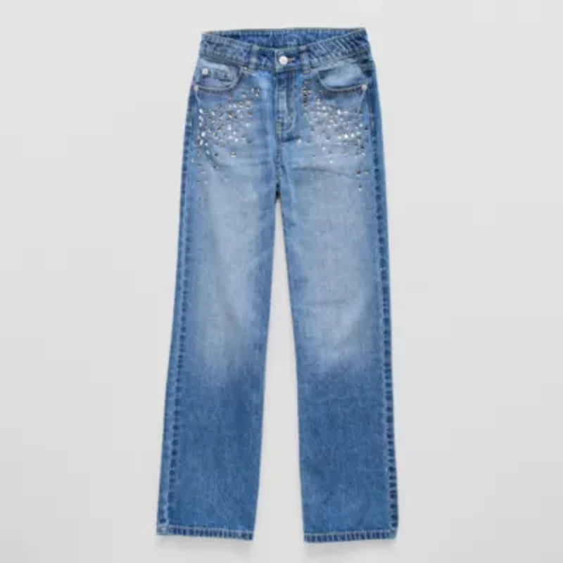 Thereabouts Little & Big Kid Girls Wide Leg Jean