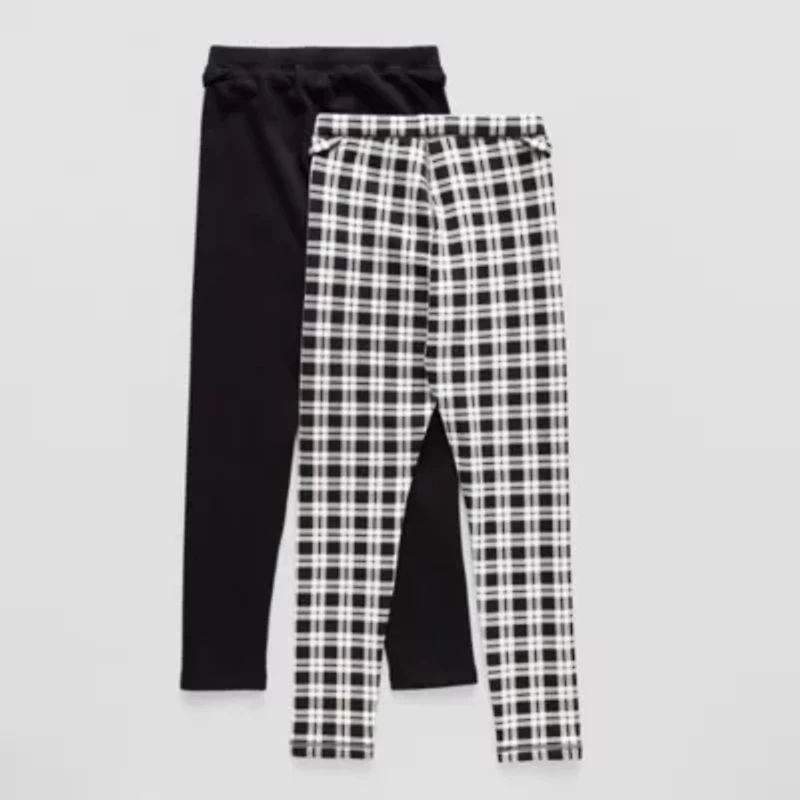 Thereabouts Little & Big Kid Girls Seated Wear Fleece 2-pc. Full Length Leggings