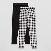 Thereabouts Little & Big Kid Girls Seated Wear Fleece 2-pc. Full Length Leggings