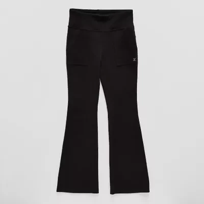Xersion Little & Big Kid Girls High Rise Flare Regular Fit Pull-On Pant