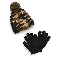 Capelli of N.Y. Little & Big Kid Boys 2-pc. Camouflage Cold Weather Set