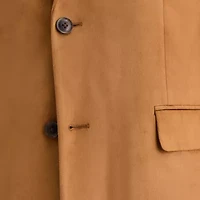 Van Heusen Faux Suede Mens Stretch Fabric Modern Fit Sport Coat
