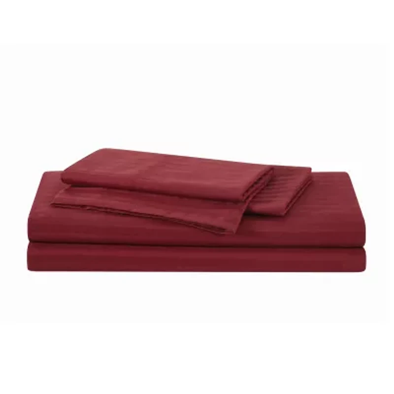 Royal Velvet Dobby Stripe Sheet Set
