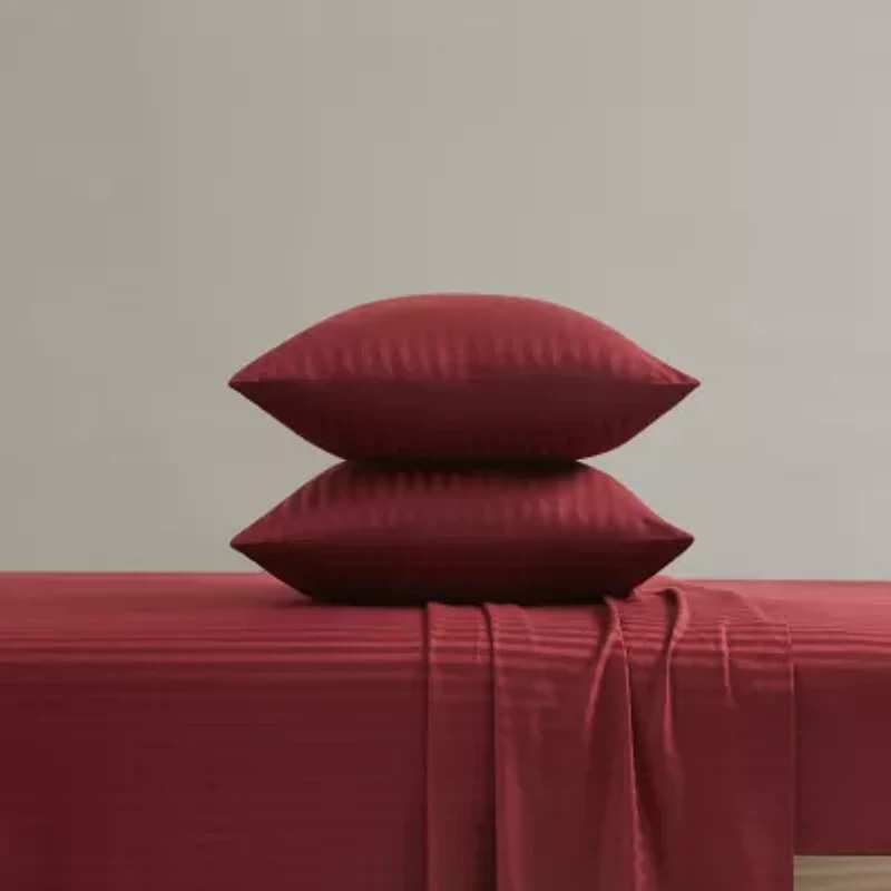 Royal Velvet Dobby Stripe King Pillowcase Pair