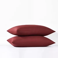 Royal Velvet Dobby Stripe King Pillowcase Pair