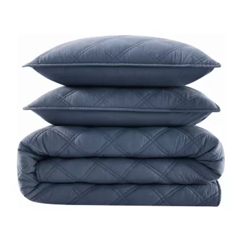 Brooklyn Loom Diamind Stitch Quilt Set