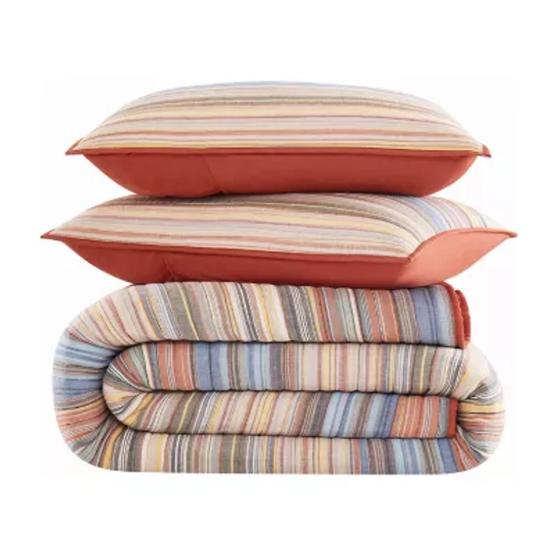 Oceanfront Resort Naples Yarn Dye Stripe Quilt Set