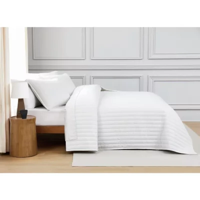 Brooklyn Loom Oversized Percale Quilt Set 3-pc.