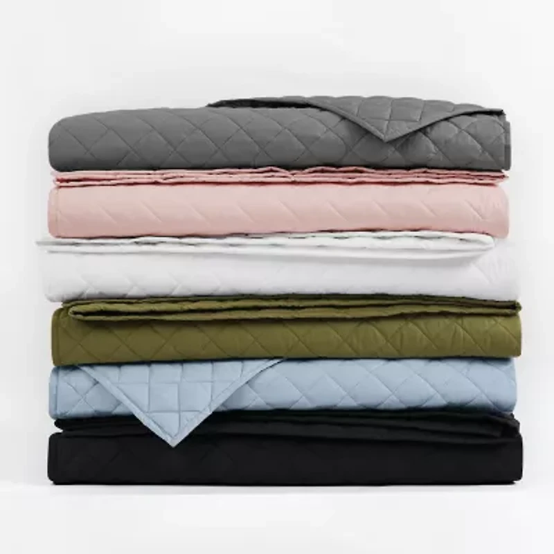 Cannon Oversized Percale Quilt Set 3-pc.