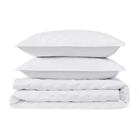 Cannon Oversized Percale Quilt Set 3-pc.