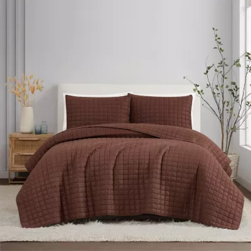 Brooklyn Loom Linen Quilt Set 3-pc.