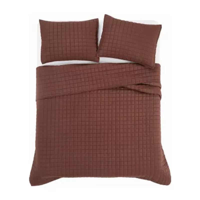 Brooklyn Loom Linen Quilt Set 3-pc.