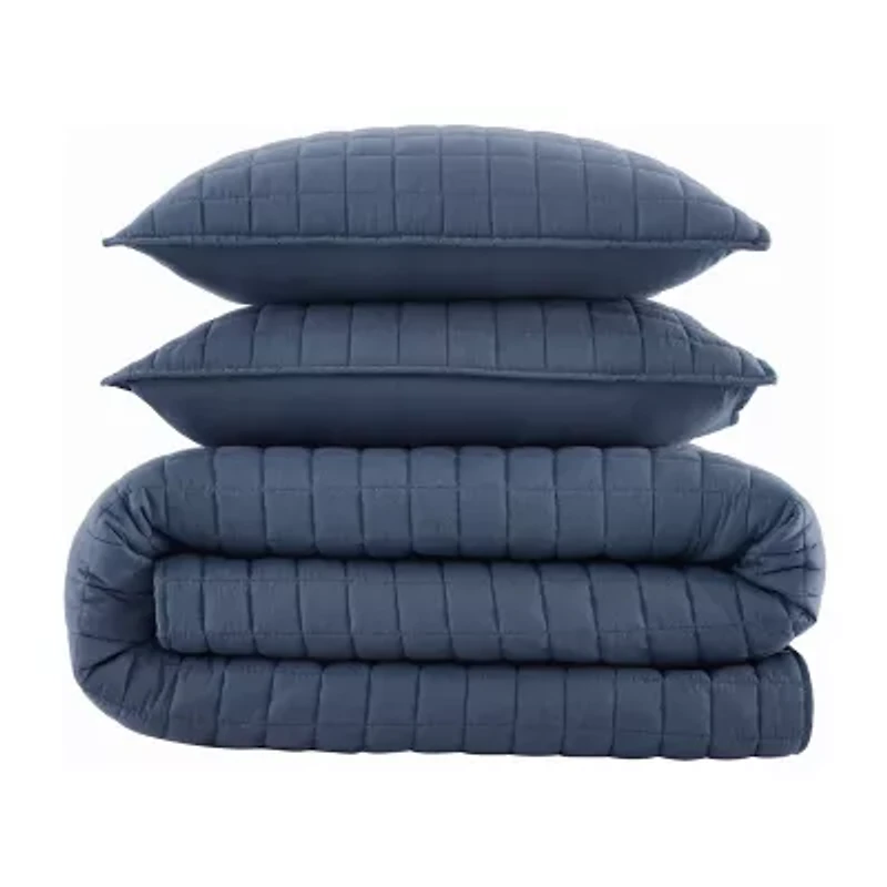 Brooklyn Loom Essential Cotton Quilt Set