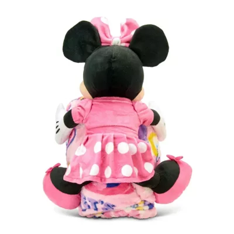 Northwest Disney Huggers Minnie Mouse Throw