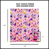 Northwest Disney Huggers Minnie Mouse Throw