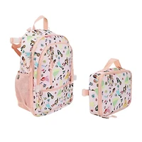 Disney Collection Girls Ariel Belle Princess Adaptive Adjustable Straps Backpack