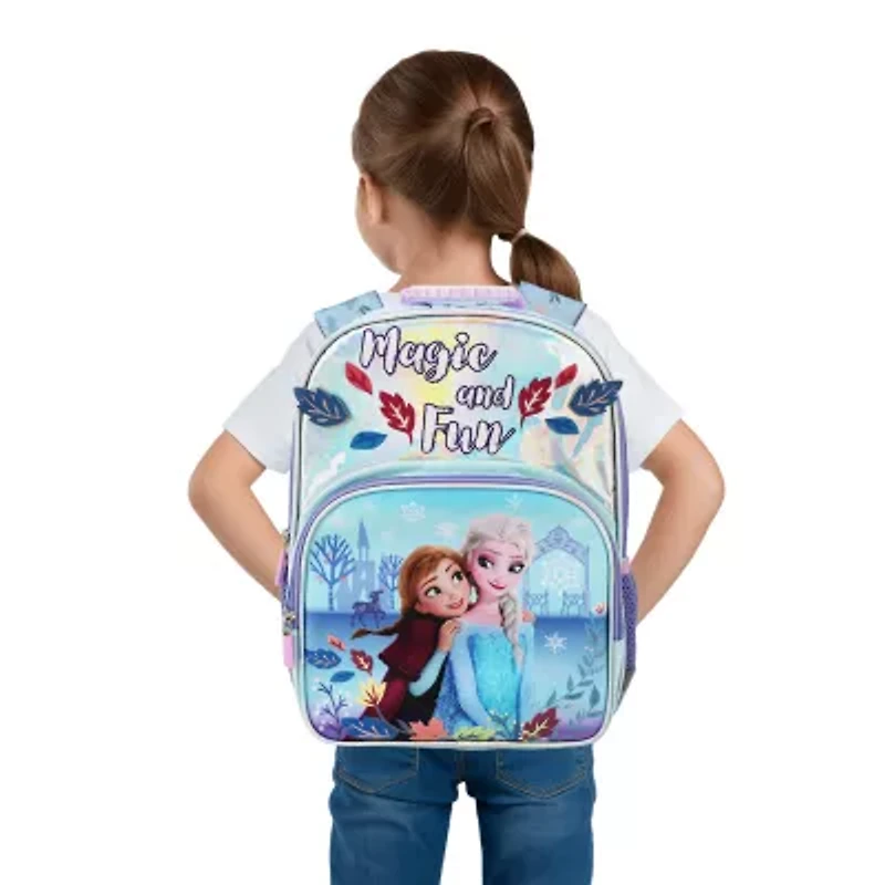 Disney Collection Girls Anna Elsa Adjustable Straps Backpack