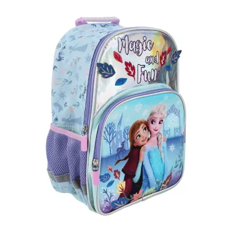 Disney Collection Girls Anna Elsa Adjustable Straps Backpack