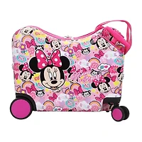 Disney Collection Minnie Mouse 18 Inch Hardside Wheeled Water Resistant Luggage