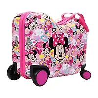 Disney Collection Minnie Mouse 18 Inch Hardside Wheeled Water Resistant Luggage