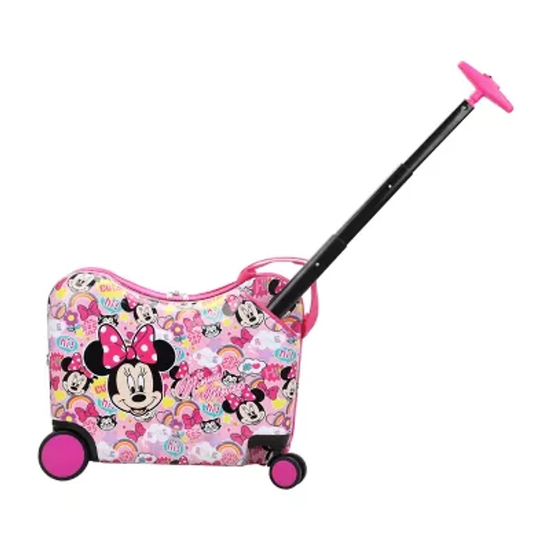 Disney Collection Minnie Mouse 18 Inch Hardside Wheeled Water Resistant Luggage