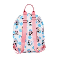 Disney Collection Girls Minnie Mouse Adjustable Straps Polka Dot Backpack