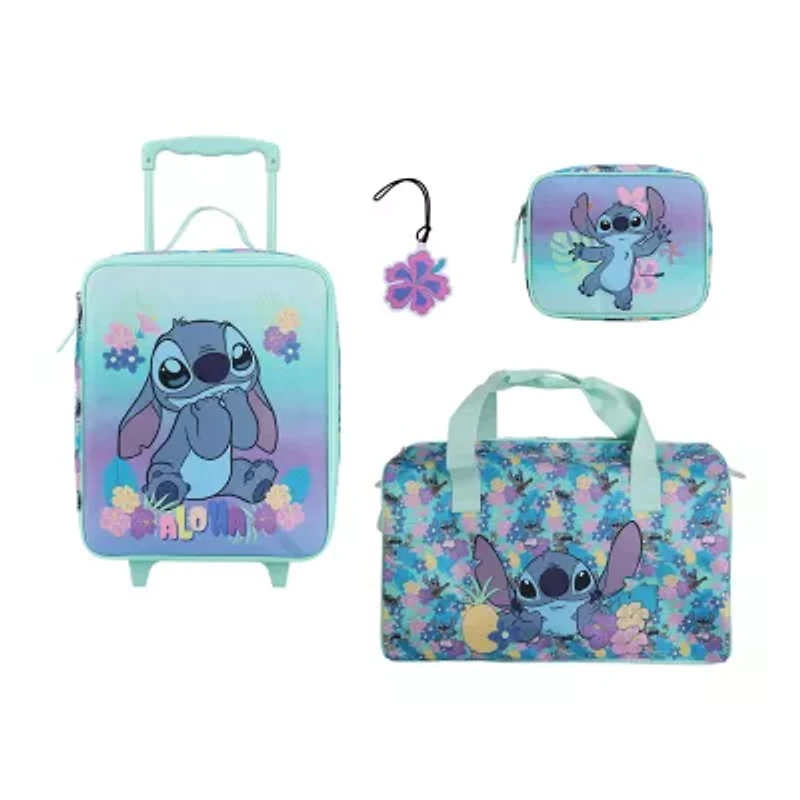 Disney Collection Stitch 14 Inch Softside Wheeled Luggage Set