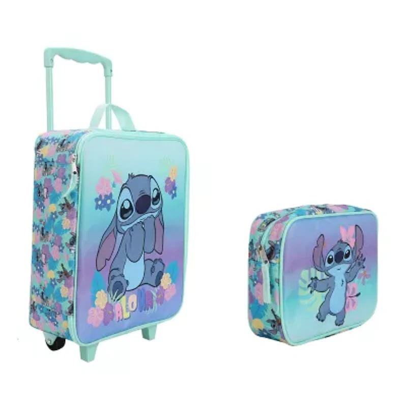 Disney Collection Stitch 14 Inch Softside Wheeled Luggage Set