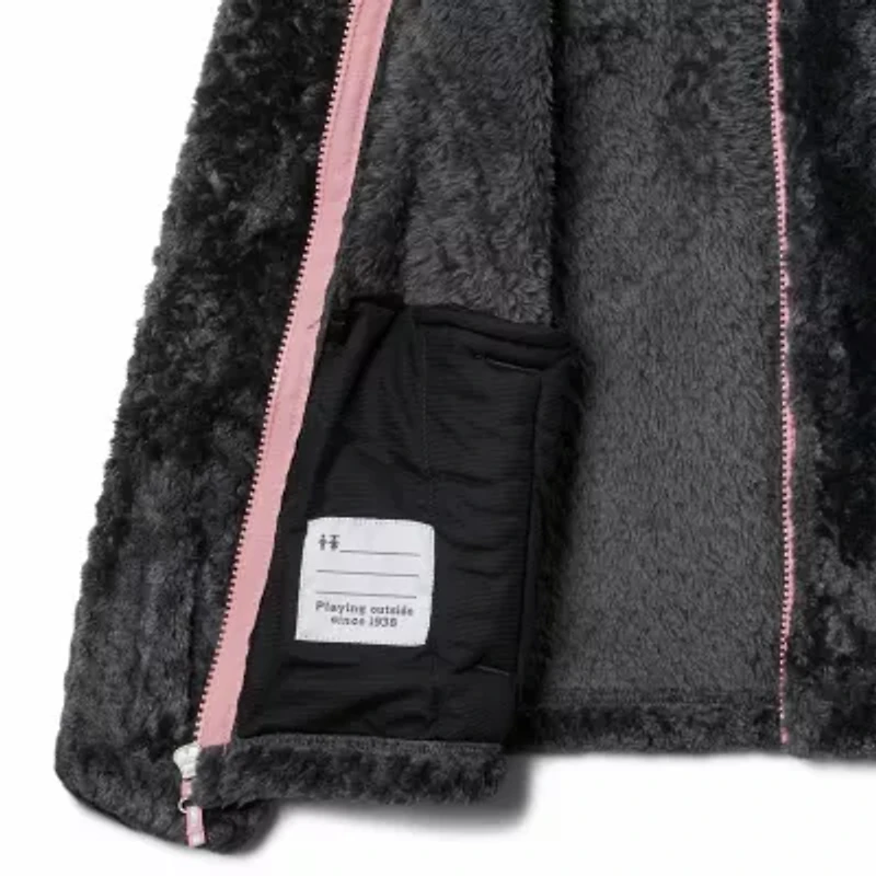 Columbia Fireside Little & Big Kid Girls Fleece Lightweight Jacket