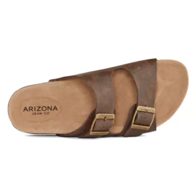 Arizona Jean Co Fireside Womens Footbed Sandals