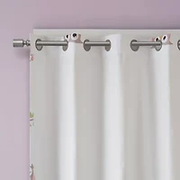 Intelligent Design Noctural Novelty Grommet Top Energy Saving Blackout Single Curtain Panel