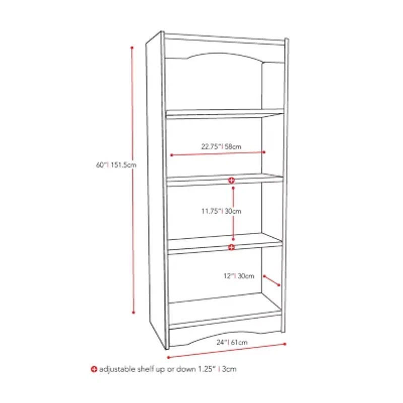 Hawthorn 60" Bookcase