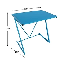 Urban Shop Z-Shaped Student Desk