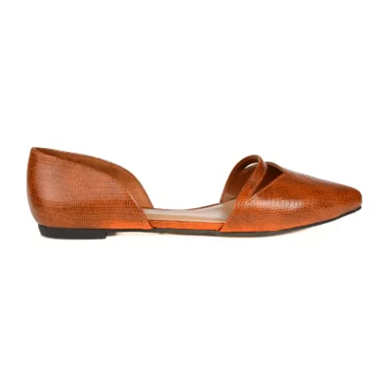 Journee Collection Braely Womens Pointed Ballet Flats