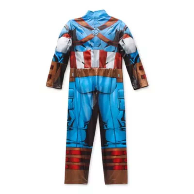 Disney Collection Captain America Roleplay Boys Dress Up Costume