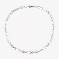 Womens White 18 Inch Strand Necklace