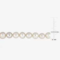 Womens White 36 Inch Strand Necklace