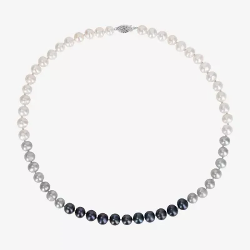 Womens Multi Color 18 Inch Strand Necklace