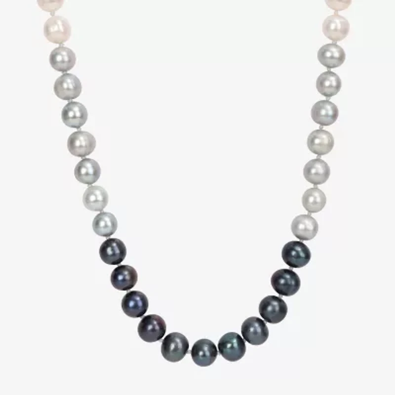 Womens Multi Color 18 Inch Strand Necklace