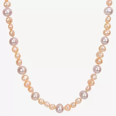 Womens Multi Color 18 Inch Strand Necklace