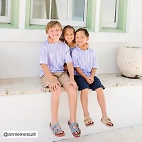 Thereabouts Noyo Little & Big Kid Girls Footbed Sandals