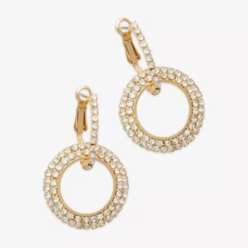 Mixit Womens 26.5mm Hoop Earrings