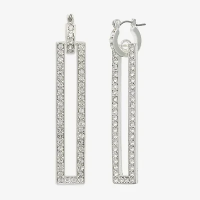 Mixit Womens Rectangular Drop Earrings