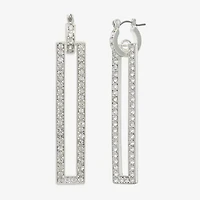 Mixit Womens Rectangular Drop Earrings