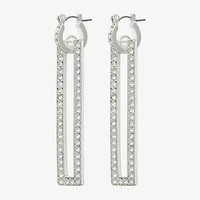 Mixit Womens Rectangular Drop Earrings