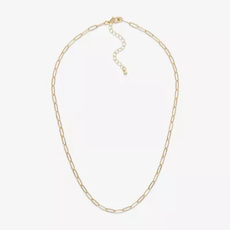 Mixit Womens 18 Inch Link Chain Necklace