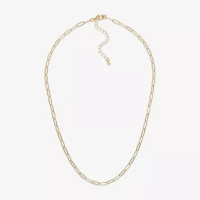 Mixit Womens 18 Inch Link Chain Necklace