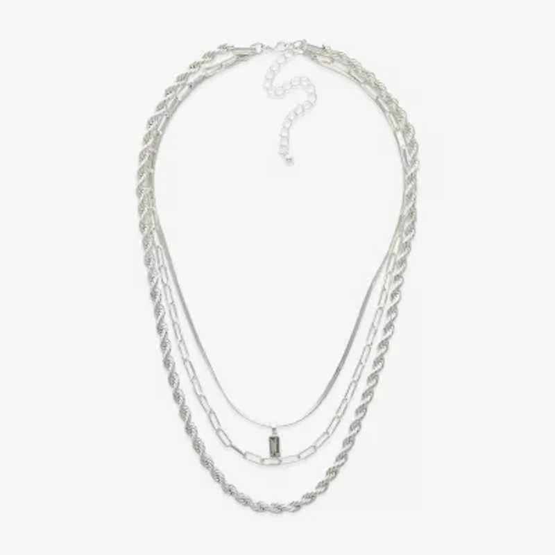 Mixit Womens Hypoallergenic 20 Inch Snake Chain Necklace