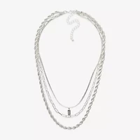 Mixit Womens Hypoallergenic 20 Inch Snake Chain Necklace